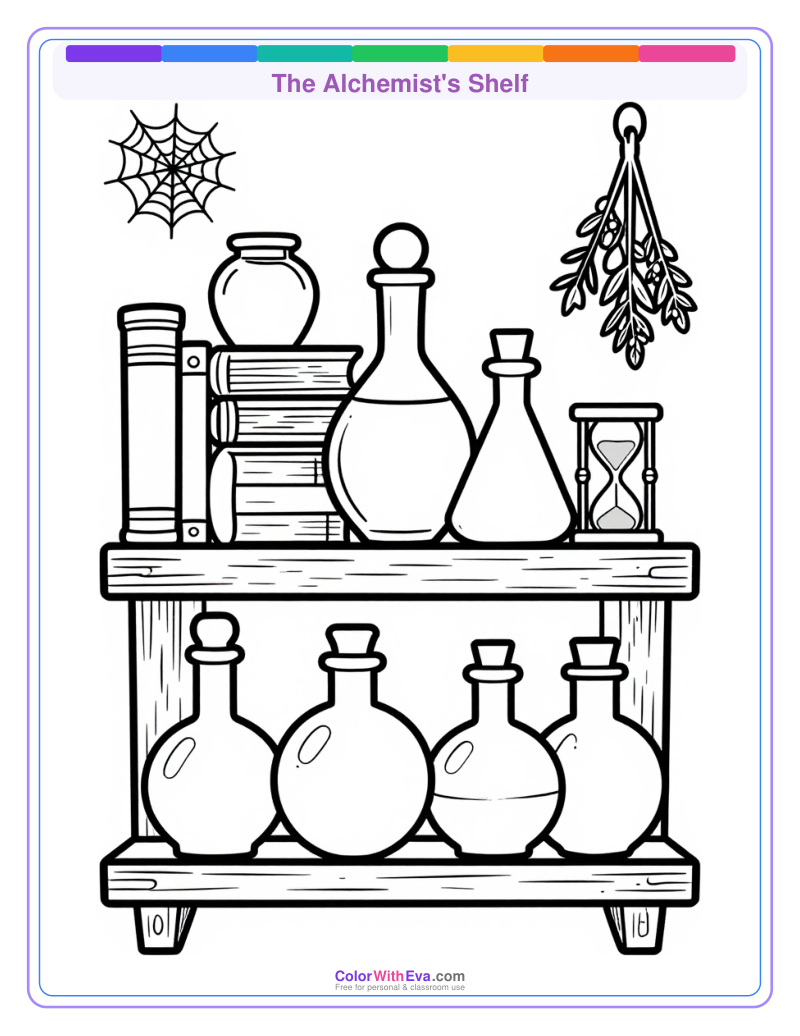 The Alchemist's Shelf preview