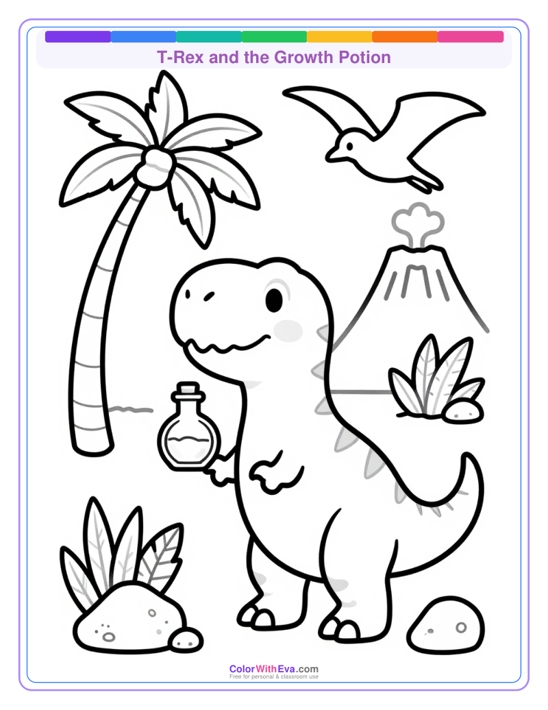 T-Rex and the Growth Potion thumbnail