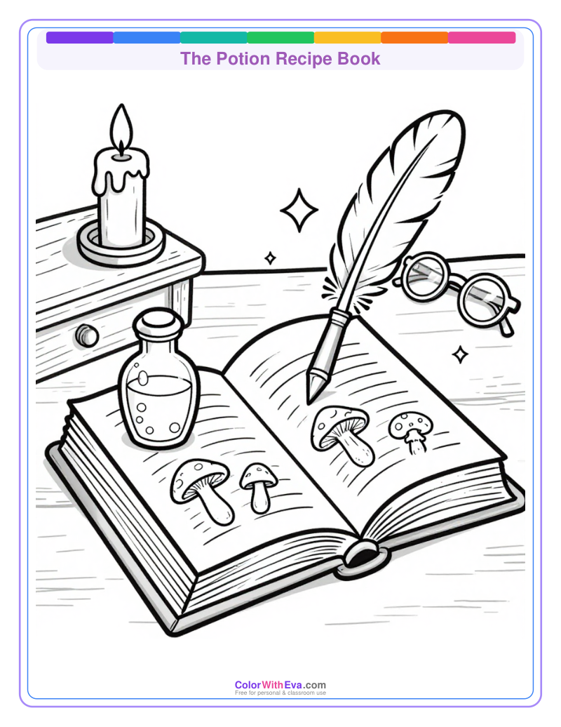 The Potion Recipe Book preview