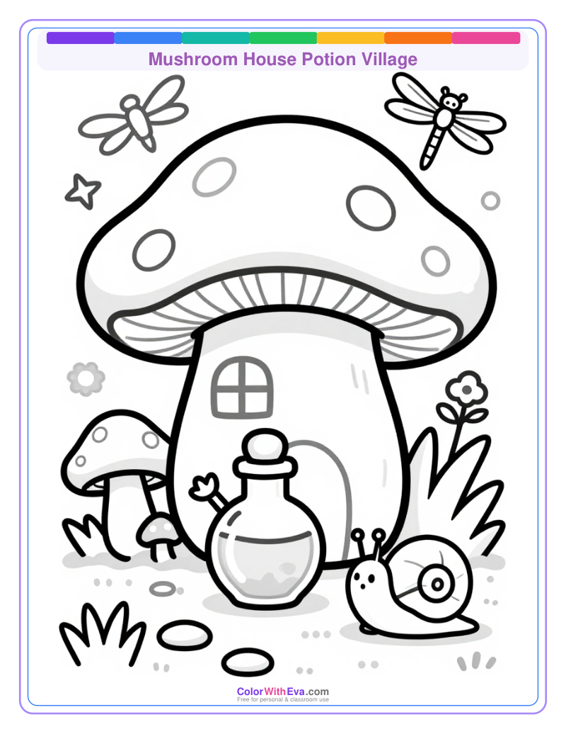 Mushroom House Potion Village thumbnail