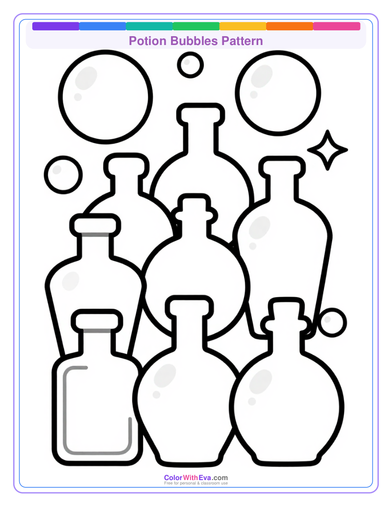 Potion Bubbles Pattern preview