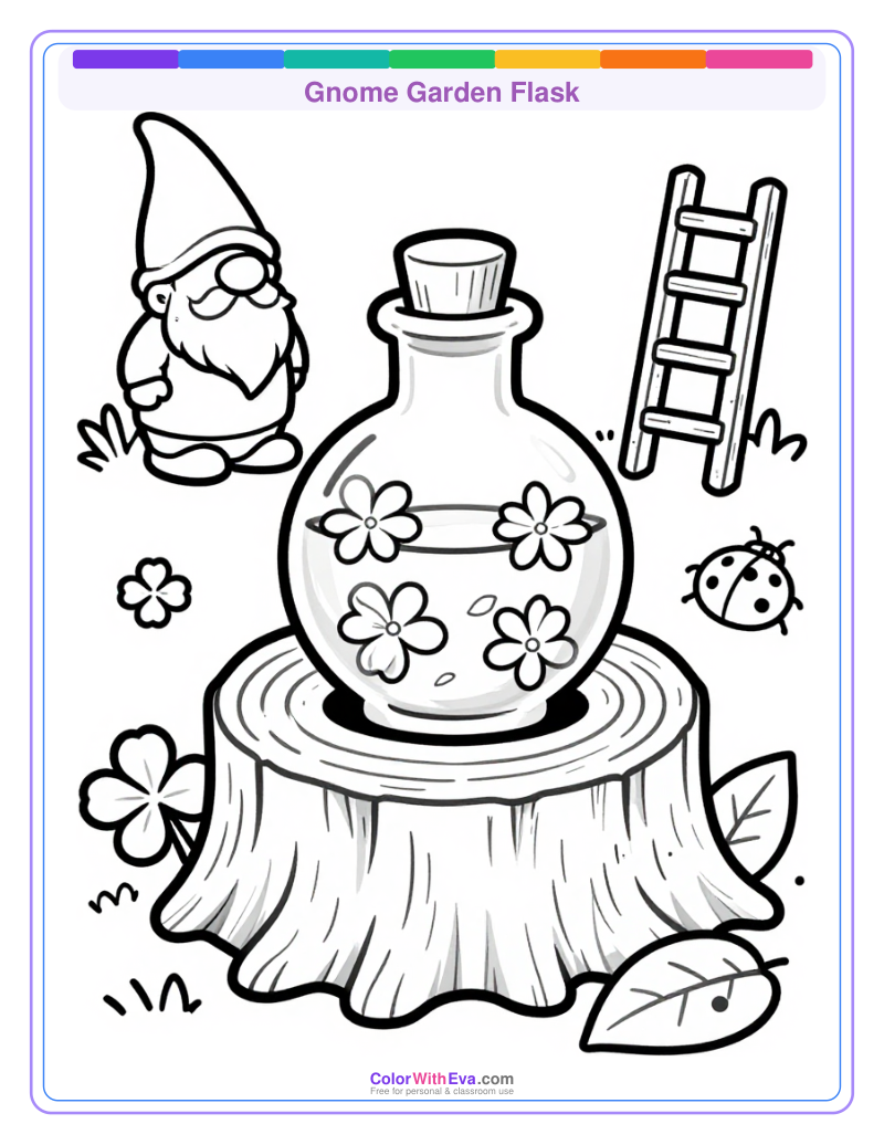 Gnome Garden Flask preview