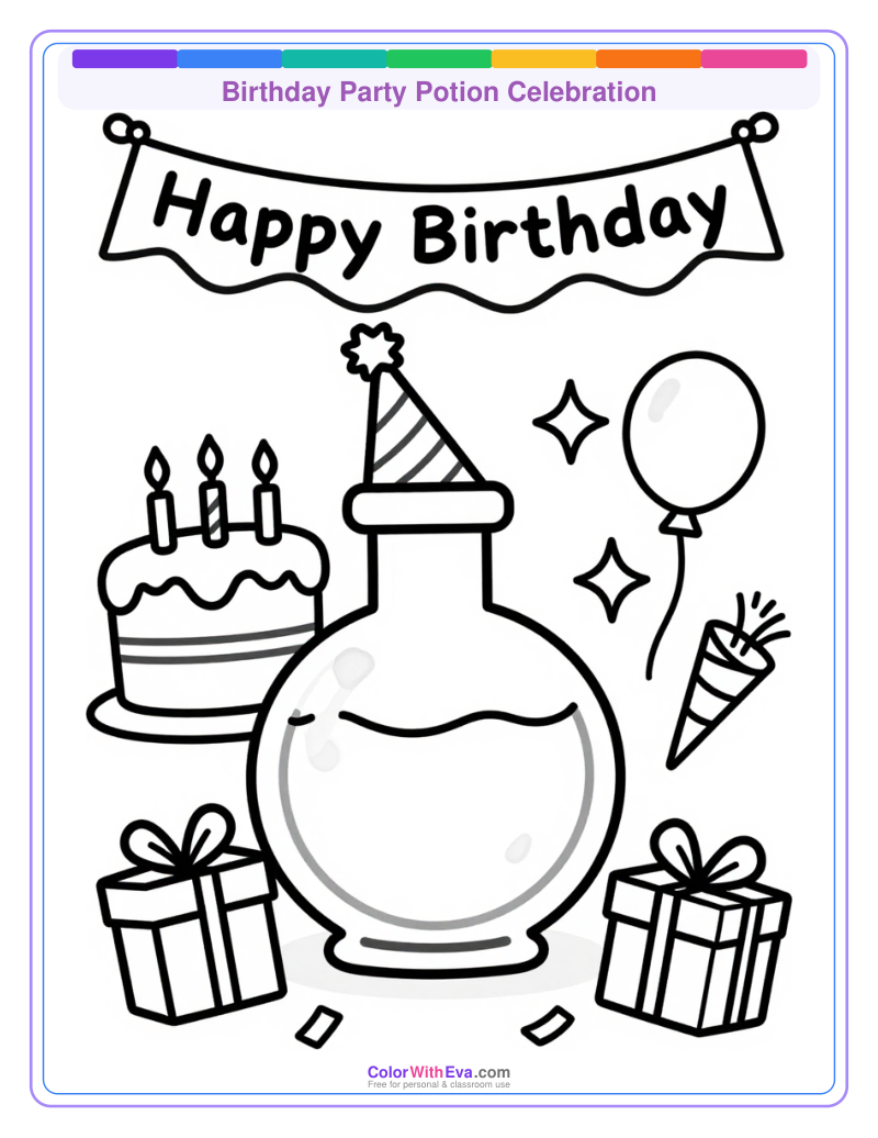 Birthday Party Potion Celebration thumbnail