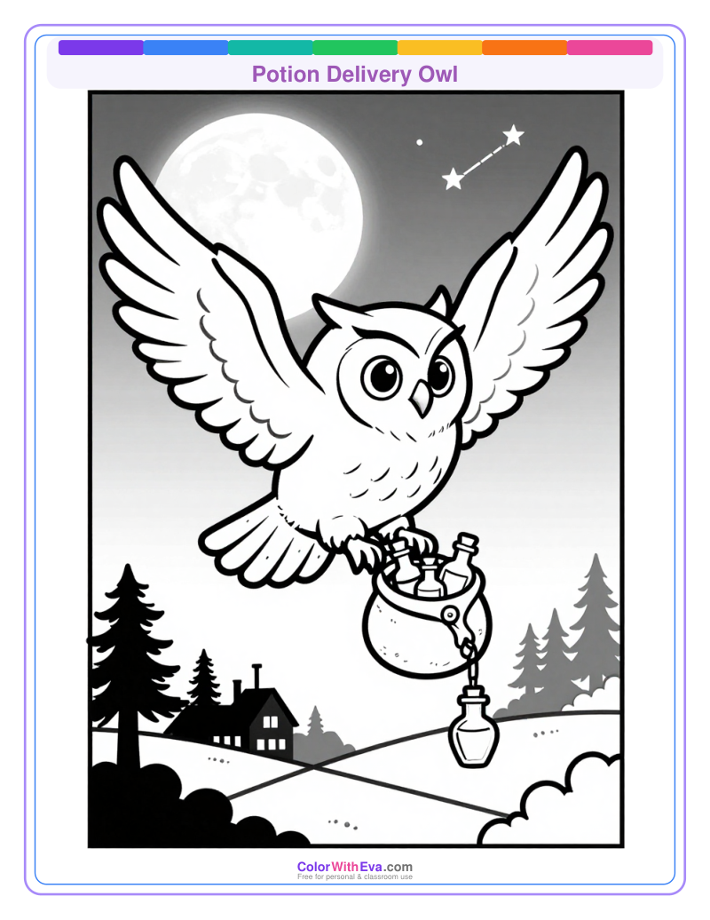 Potion Delivery Owl preview
