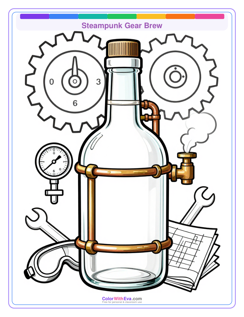 Steampunk Gear Brew preview