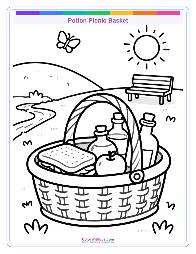 Potion Picnic Basket preview
