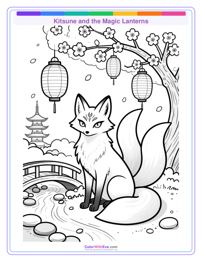 Kitsune and the Magic Lanterns preview