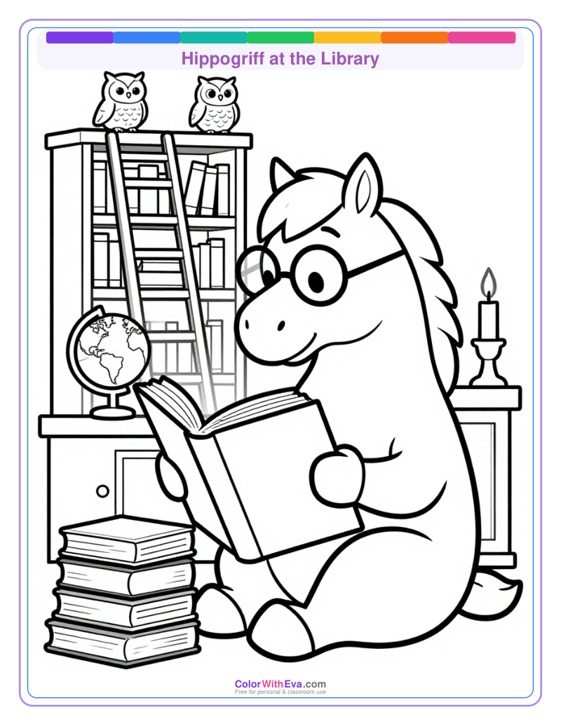Hippogriff at the Library thumbnail