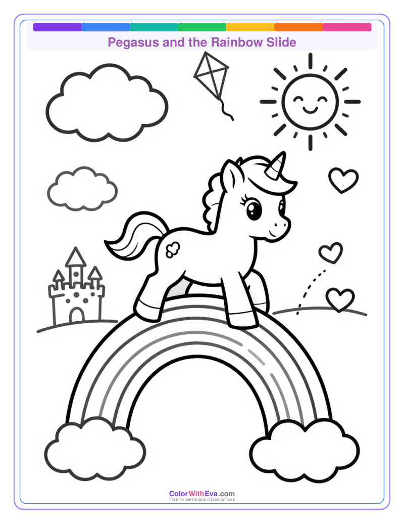 Pegasus and the Rainbow Slide thumbnail