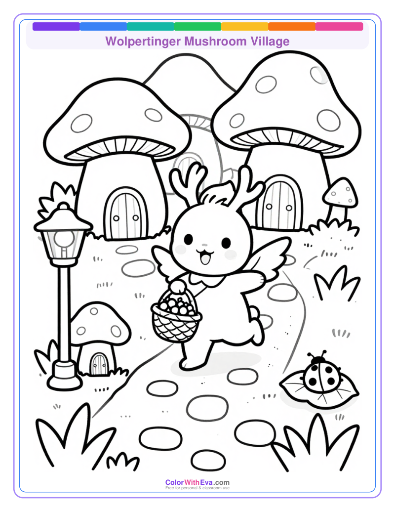 Wolpertinger Mushroom Village preview
