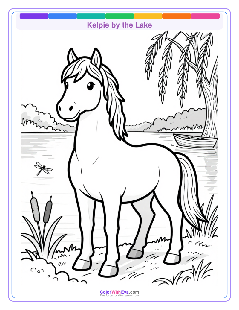 Kelpie by the Lake preview