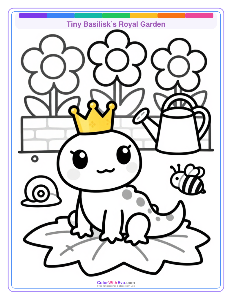 Tiny Basilisk’s Royal Garden preview