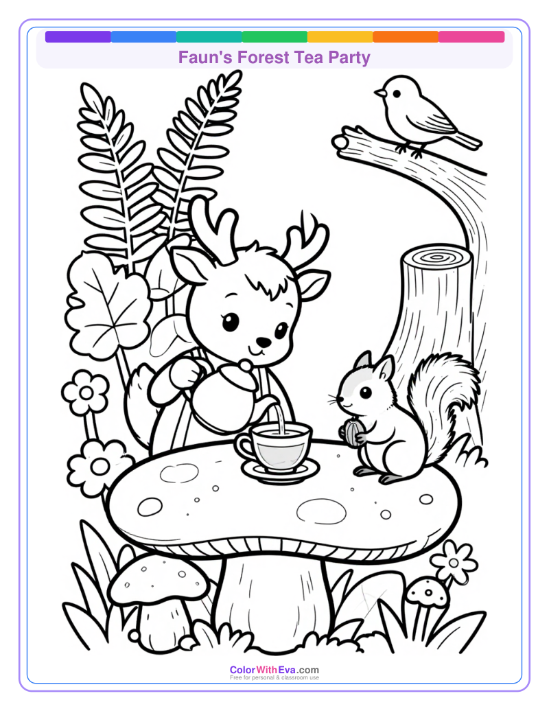 Faun's Forest Tea Party preview