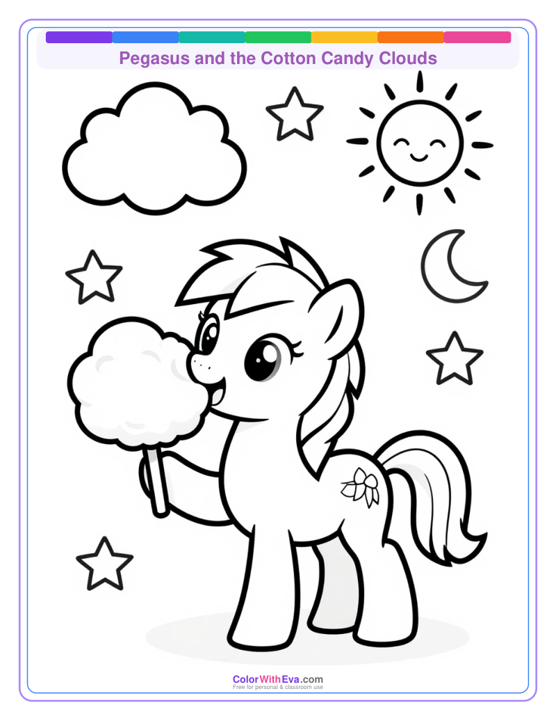 Pegasus and the Cotton Candy Clouds thumbnail