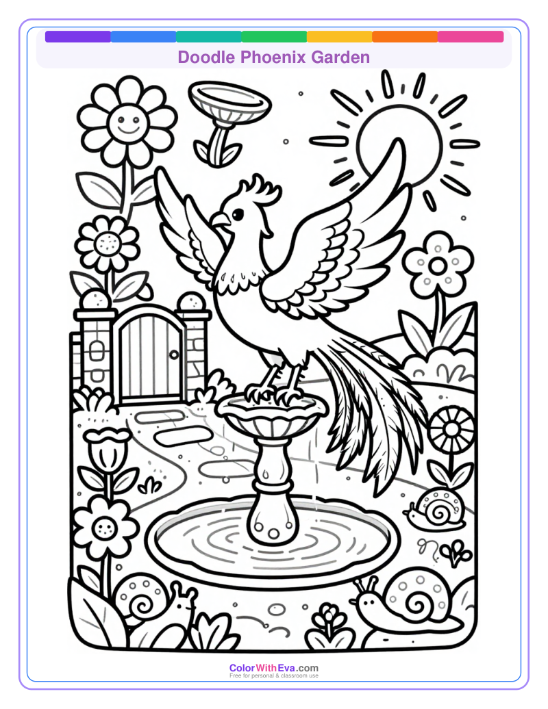 Doodle Phoenix Garden thumbnail
