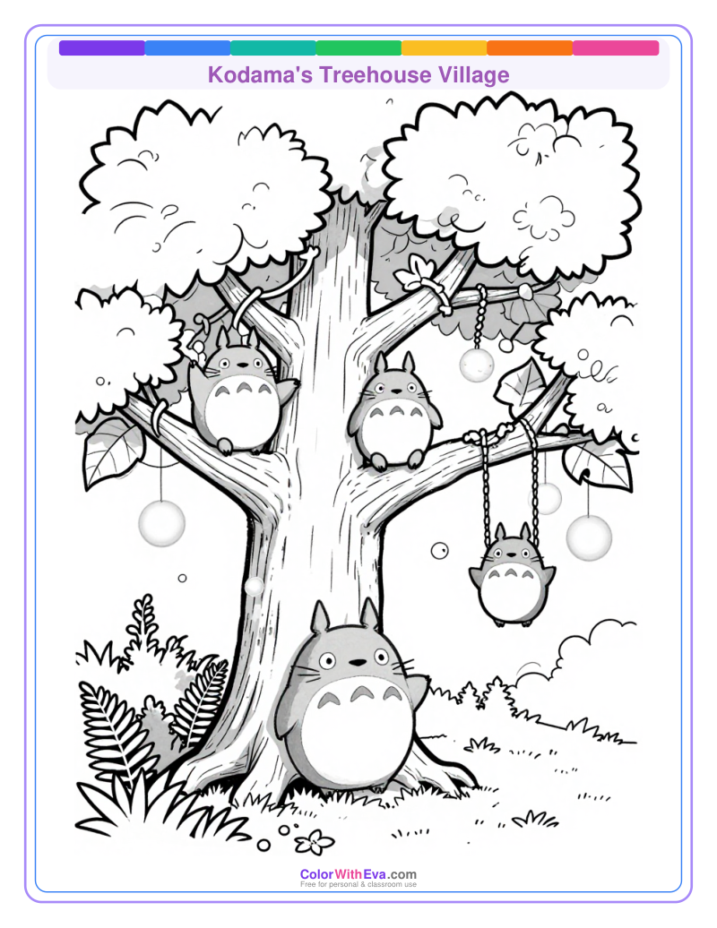 Kodama's Treehouse Village preview