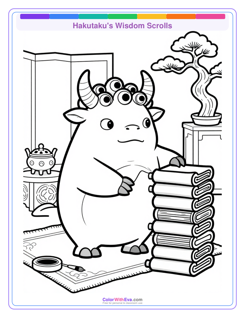 Hakutaku's Wisdom Scrolls preview