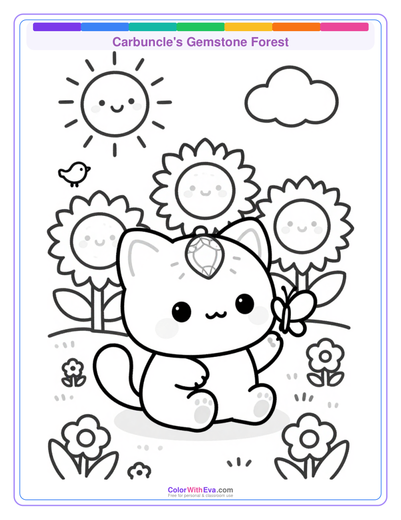 Carbuncle's Gemstone Forest preview