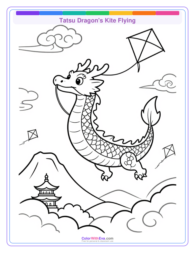 Tatsu Dragon's Kite Flying preview