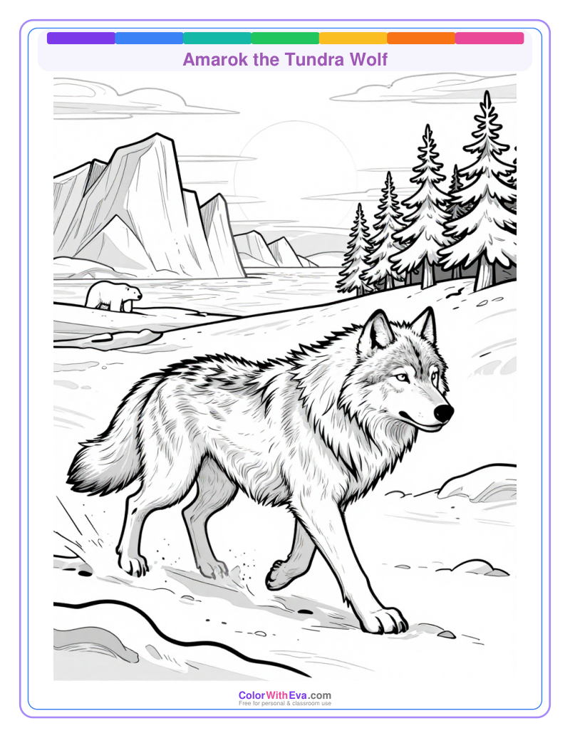 Amarok the Tundra Wolf preview