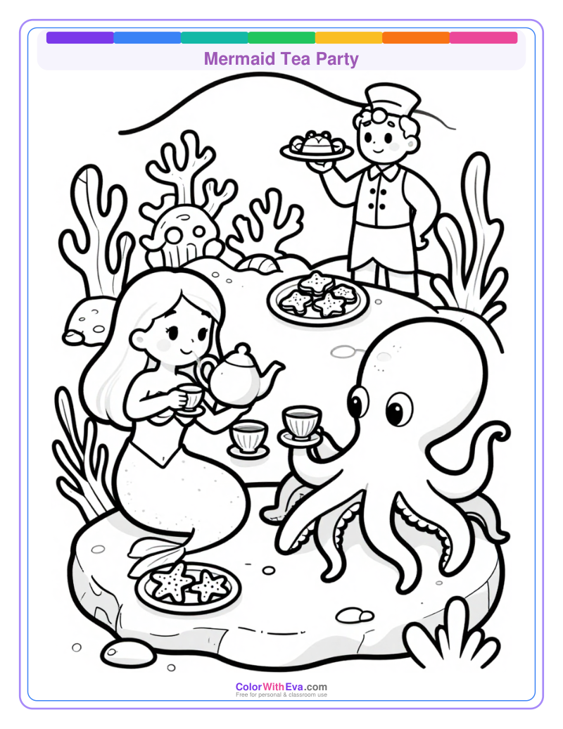 Mermaid Tea Party preview