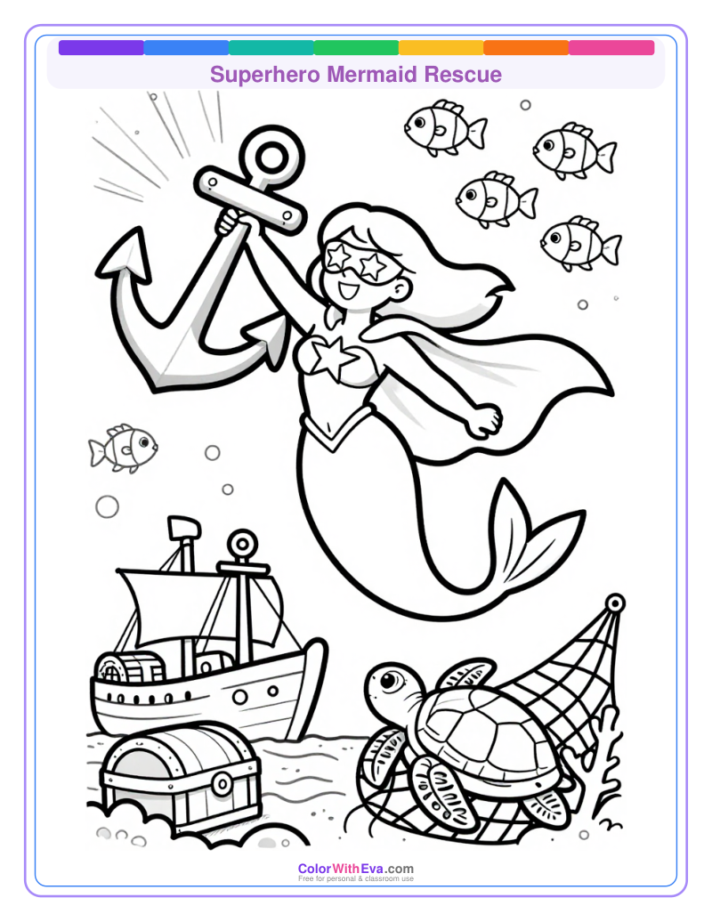 Superhero Mermaid Rescue thumbnail