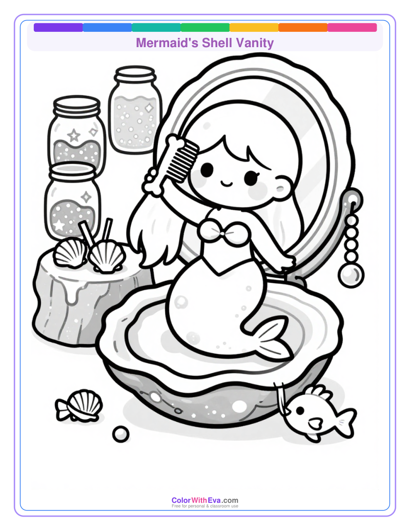 Mermaid's Shell Vanity preview