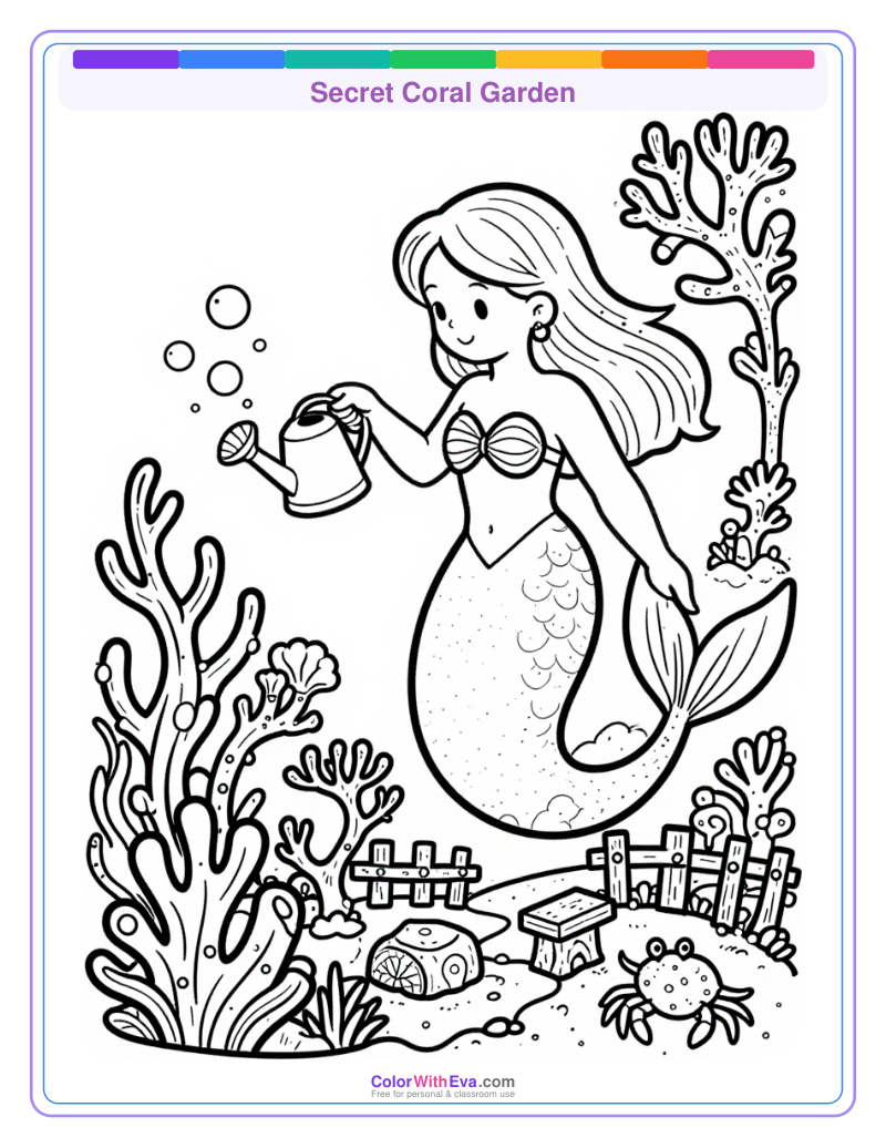 Secret Coral Garden preview