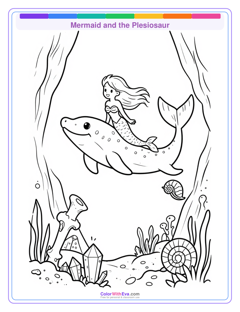 Mermaid and the Plesiosaur thumbnail