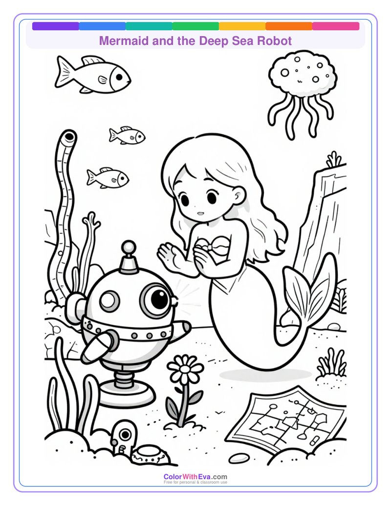 Mermaid and the Deep Sea Robot thumbnail