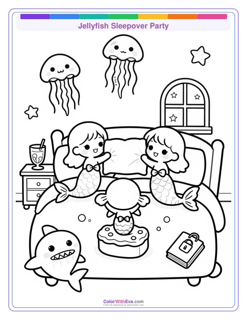 Jellyfish Sleepover Party thumbnail