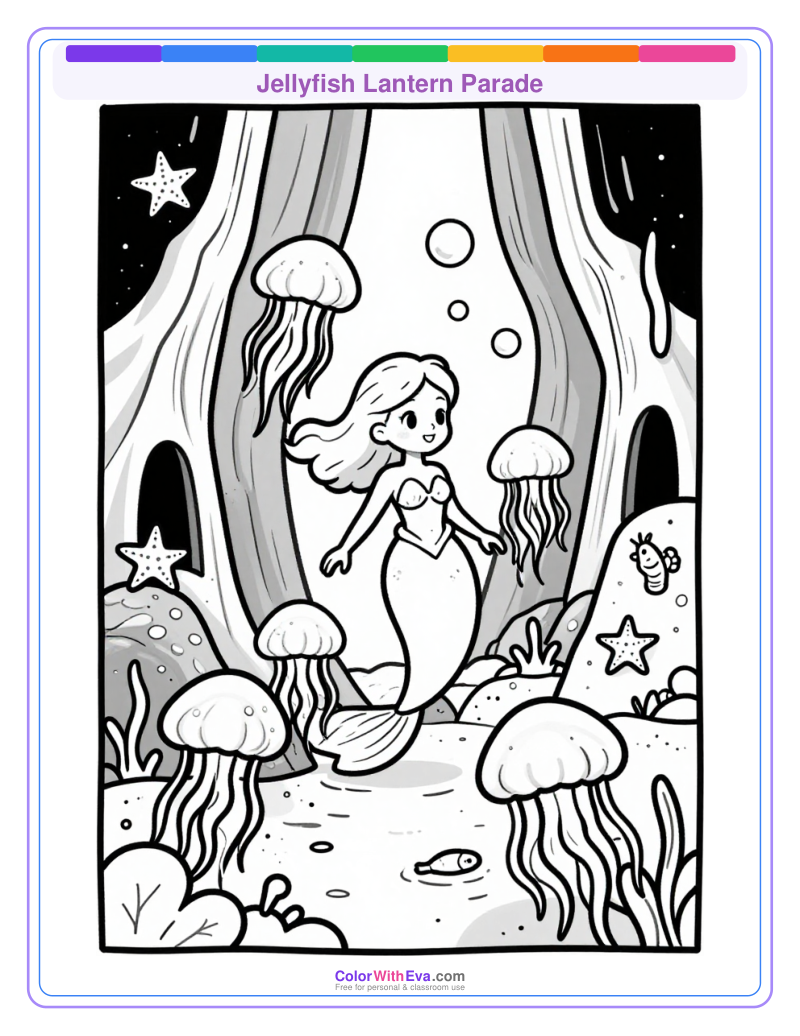 Jellyfish Lantern Parade preview