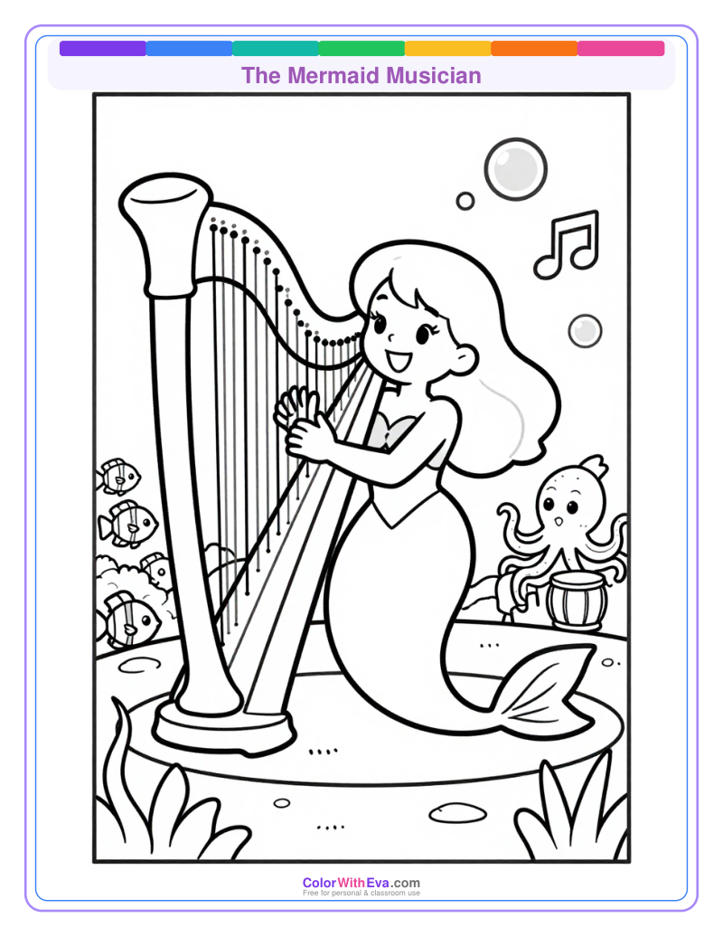 The Mermaid Musician preview