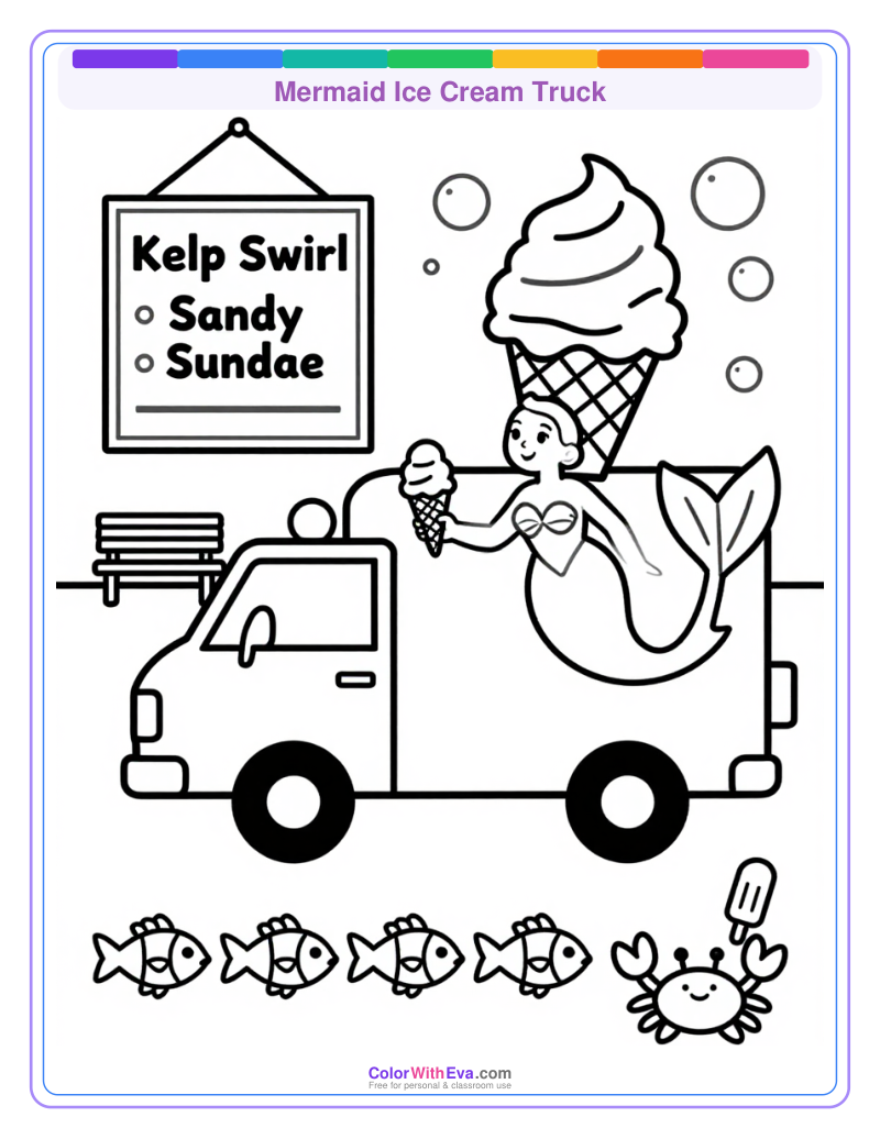 Mermaid Ice Cream Truck thumbnail