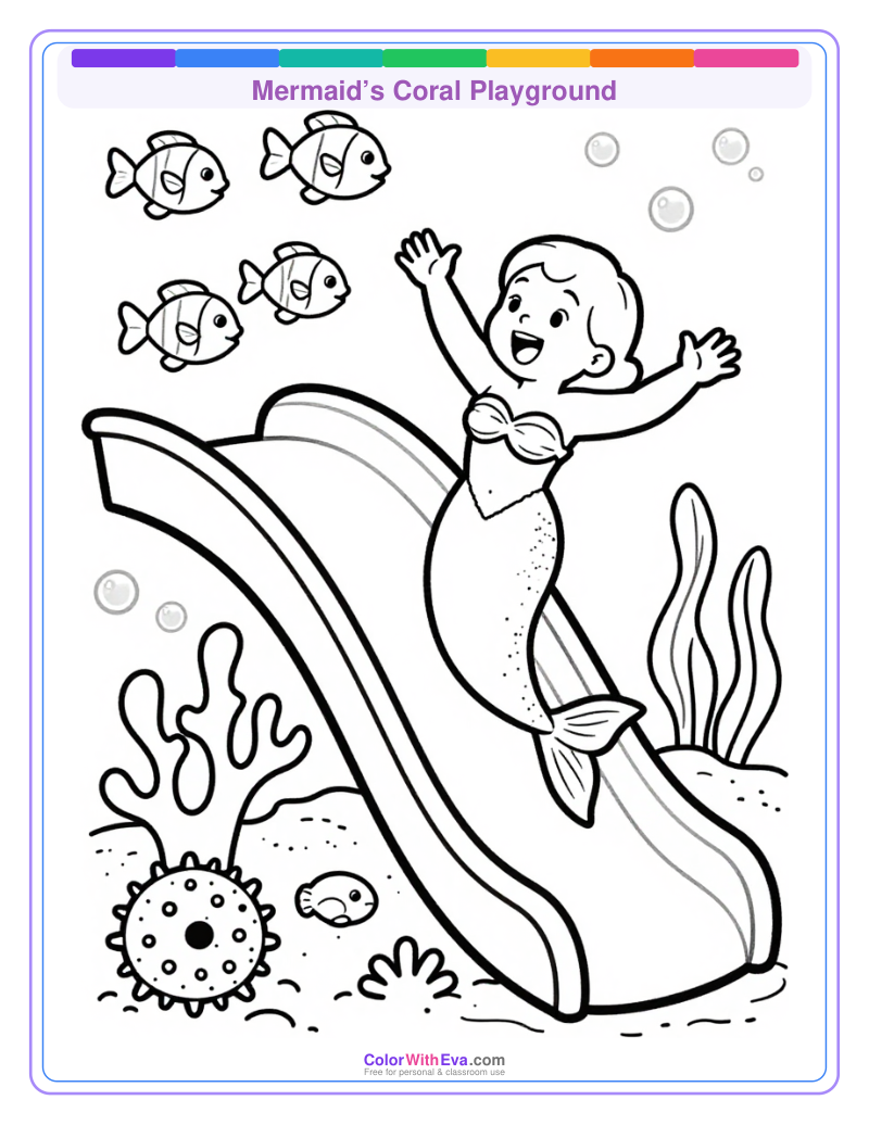 Mermaid’s Coral Playground preview