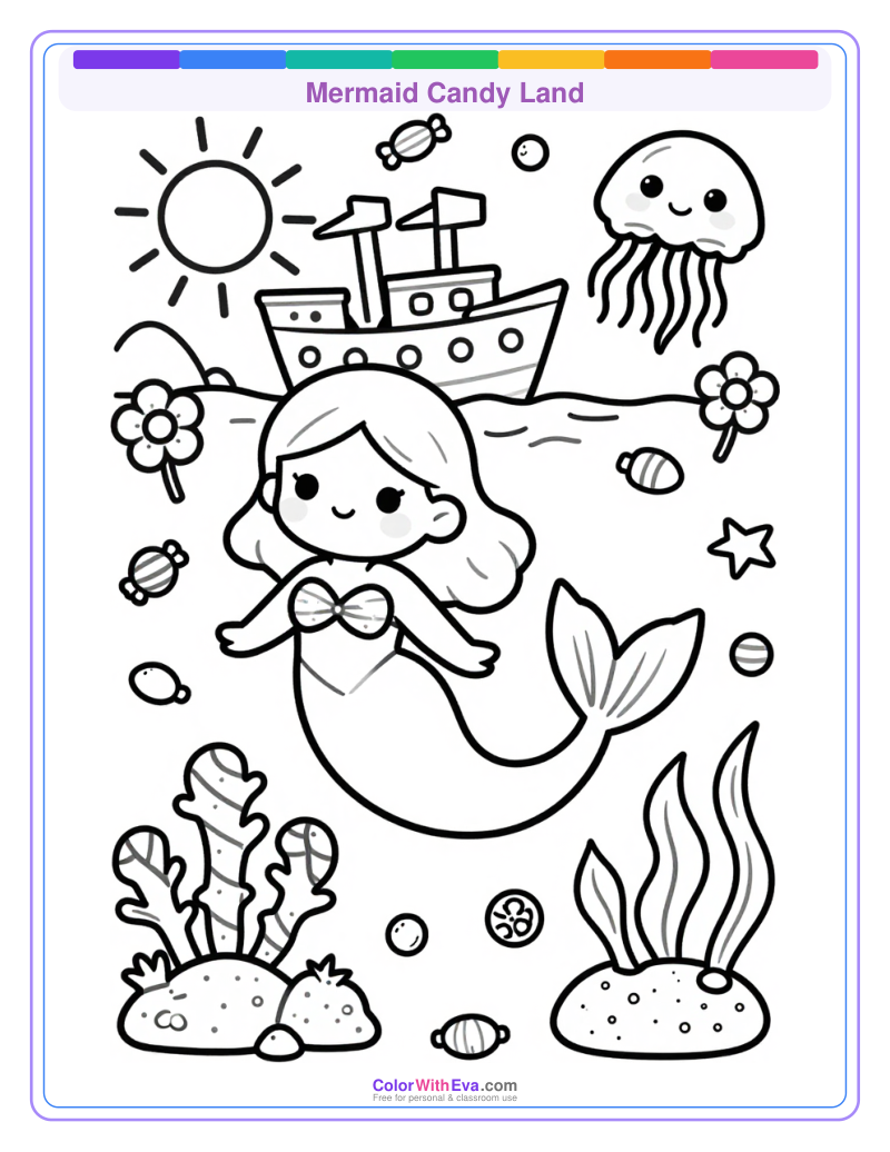 Mermaid Candy Land preview