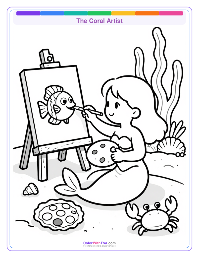 The Coral Artist preview