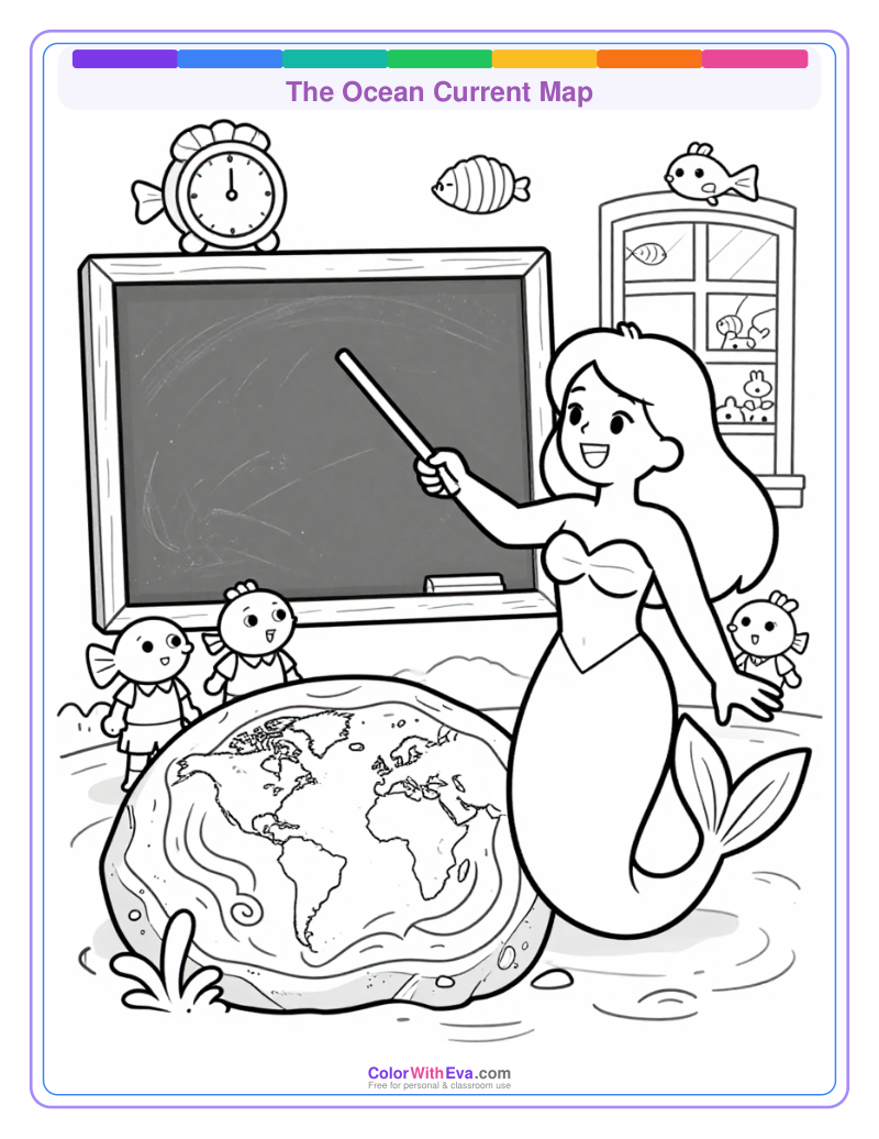 The Ocean Current Map preview