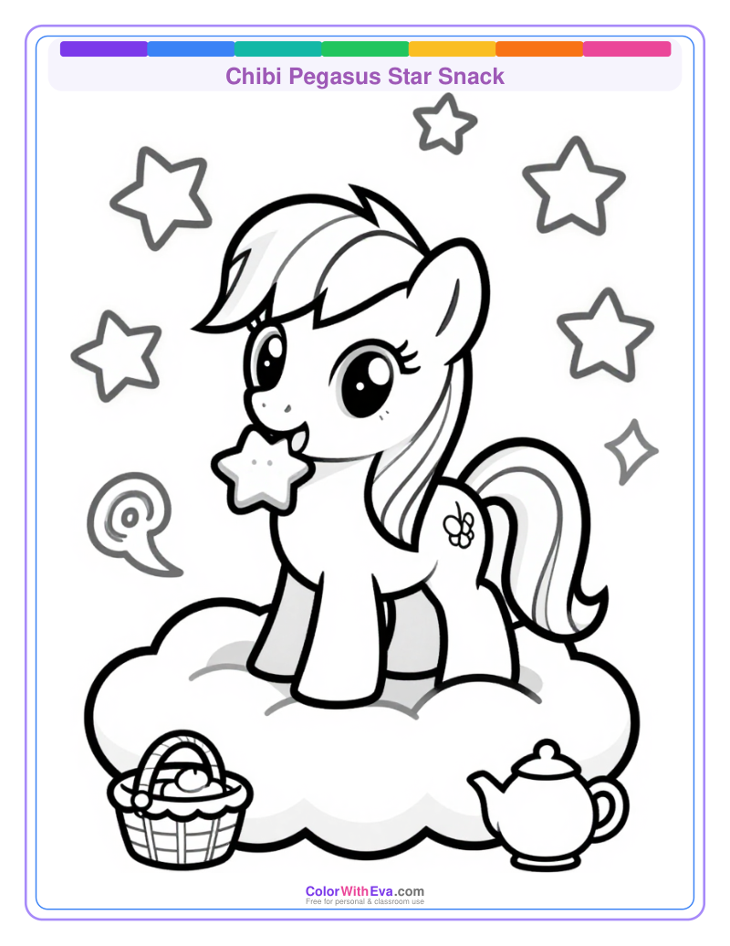 Chibi Pegasus Star Snack preview