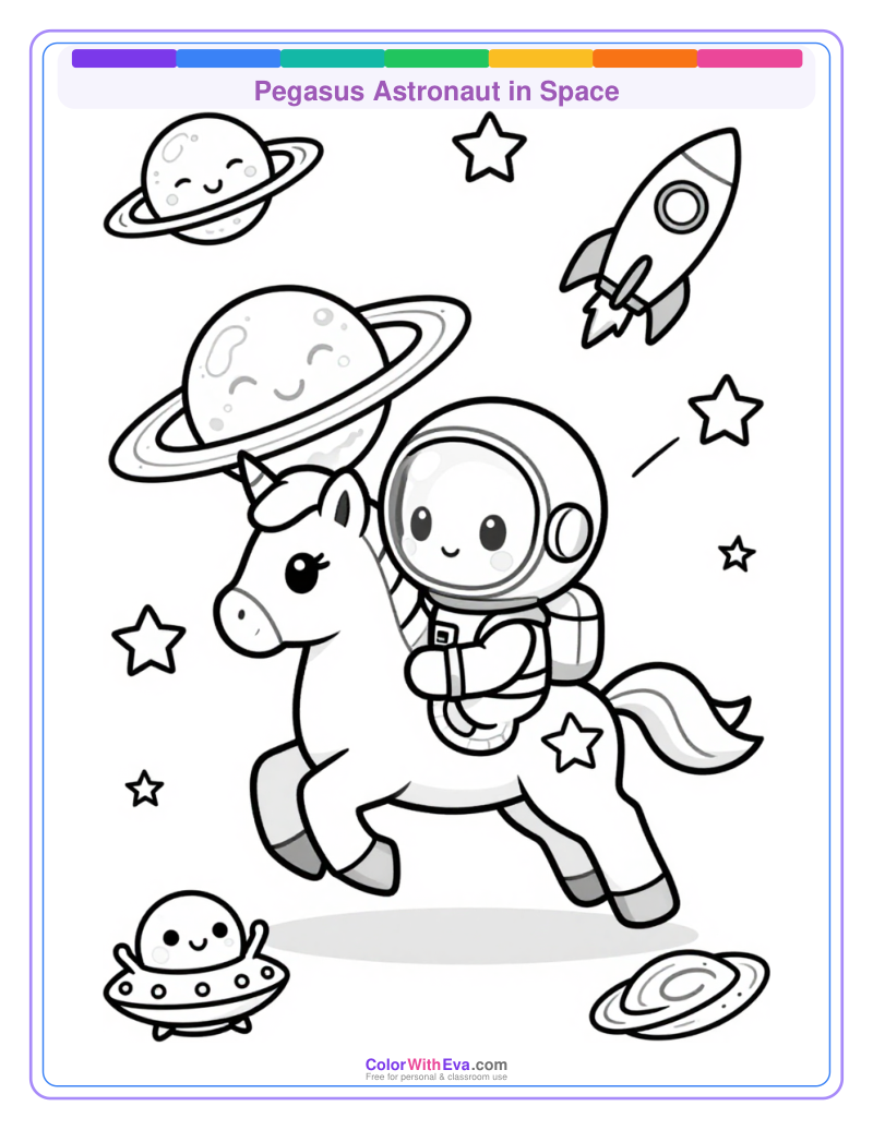 Pegasus Astronaut in Space thumbnail