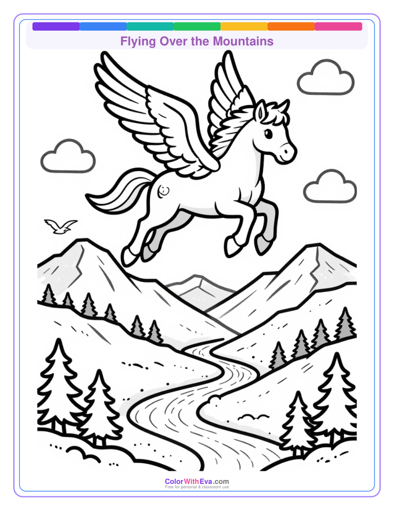 Flying Over the Mountains preview