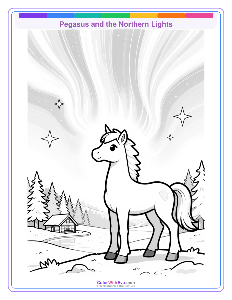 Pegasus and the Northern Lights preview