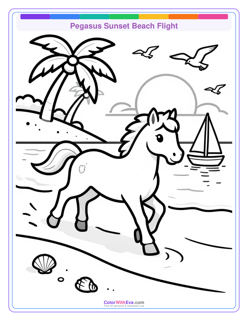 Pegasus Sunset Beach Flight preview