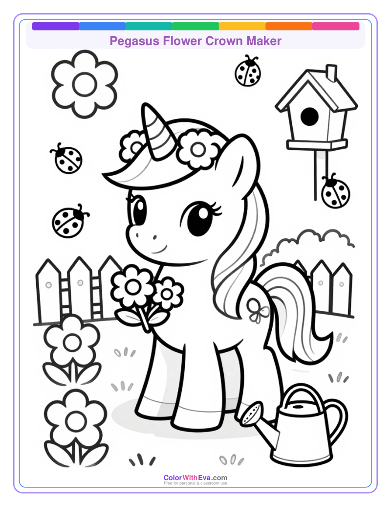 Pegasus Flower Crown Maker preview