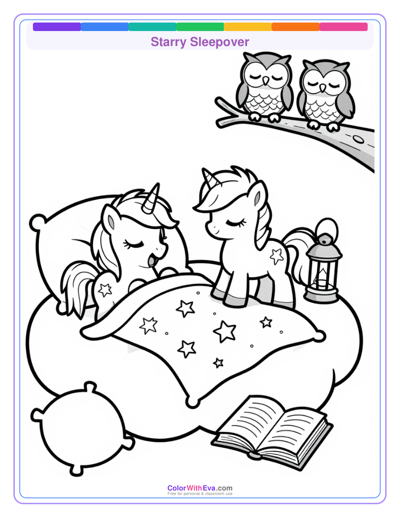 Starry Sleepover preview