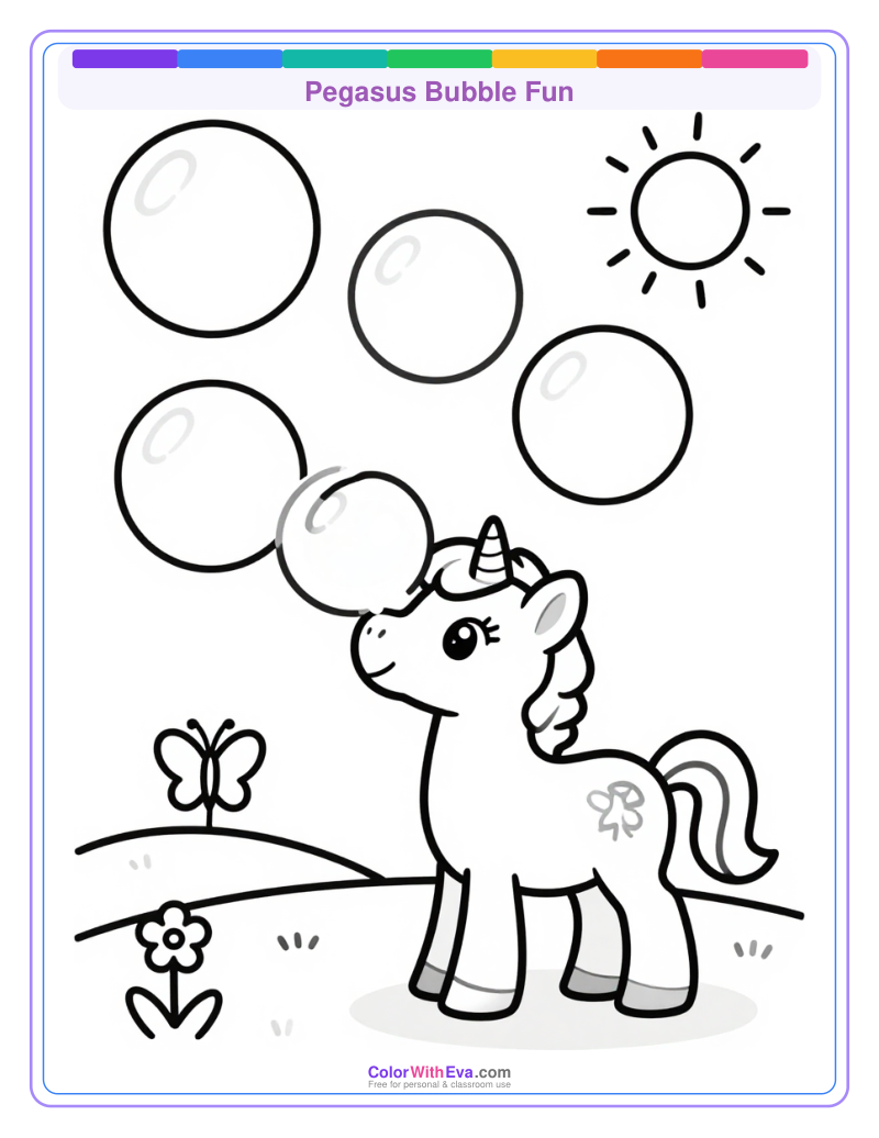 Pegasus Bubble Fun preview