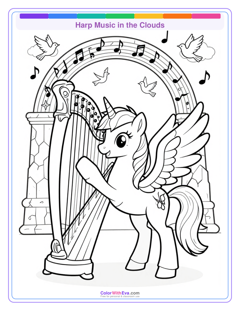 Harp Music in the Clouds preview