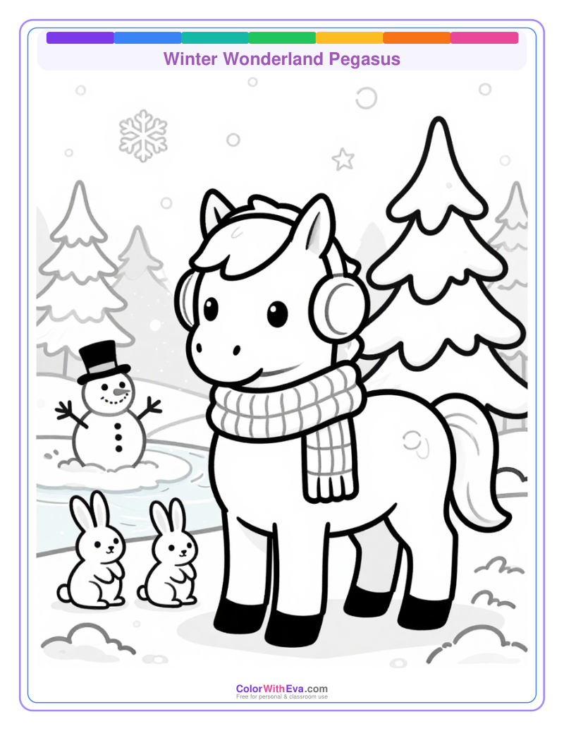 Winter Wonderland Pegasus preview