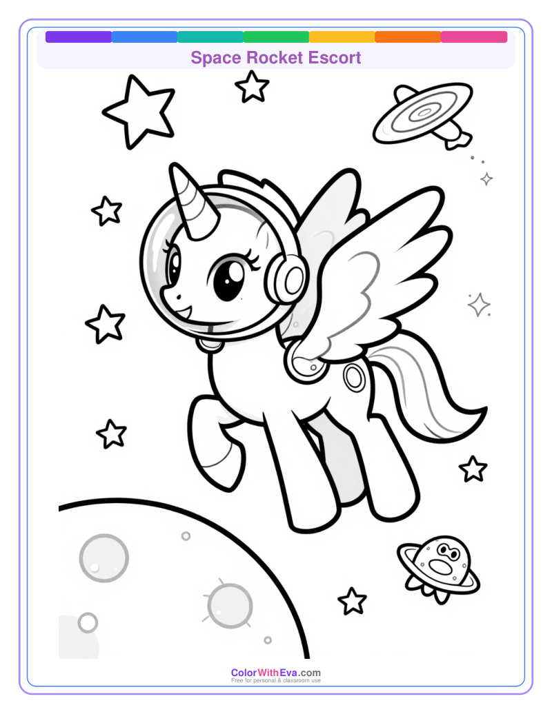 Space Rocket Escort preview