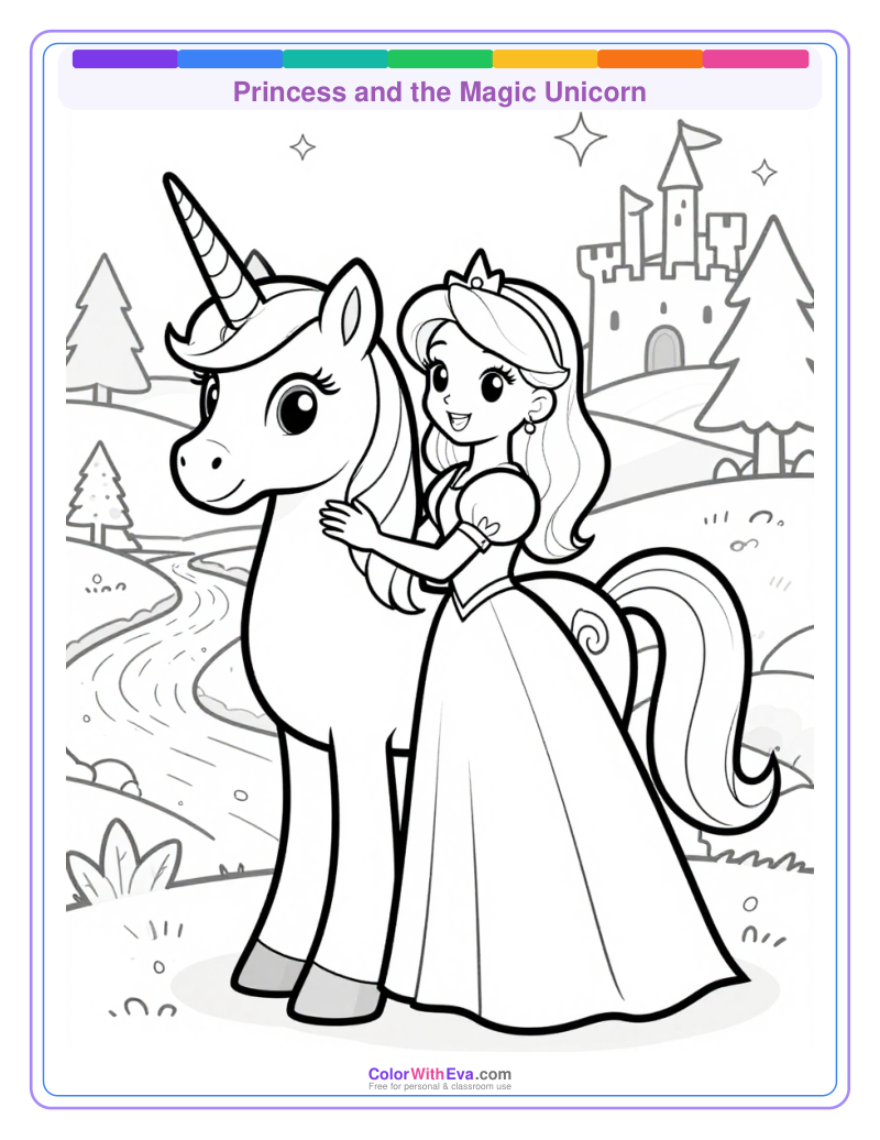 Princess and the Magic Unicorn preview